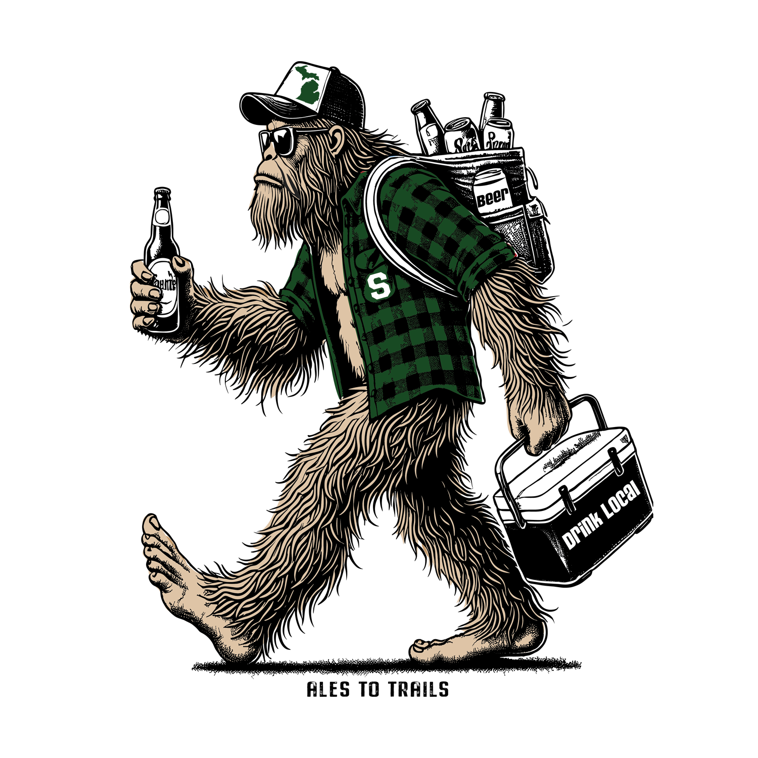 Bigfoot Spartan Decal