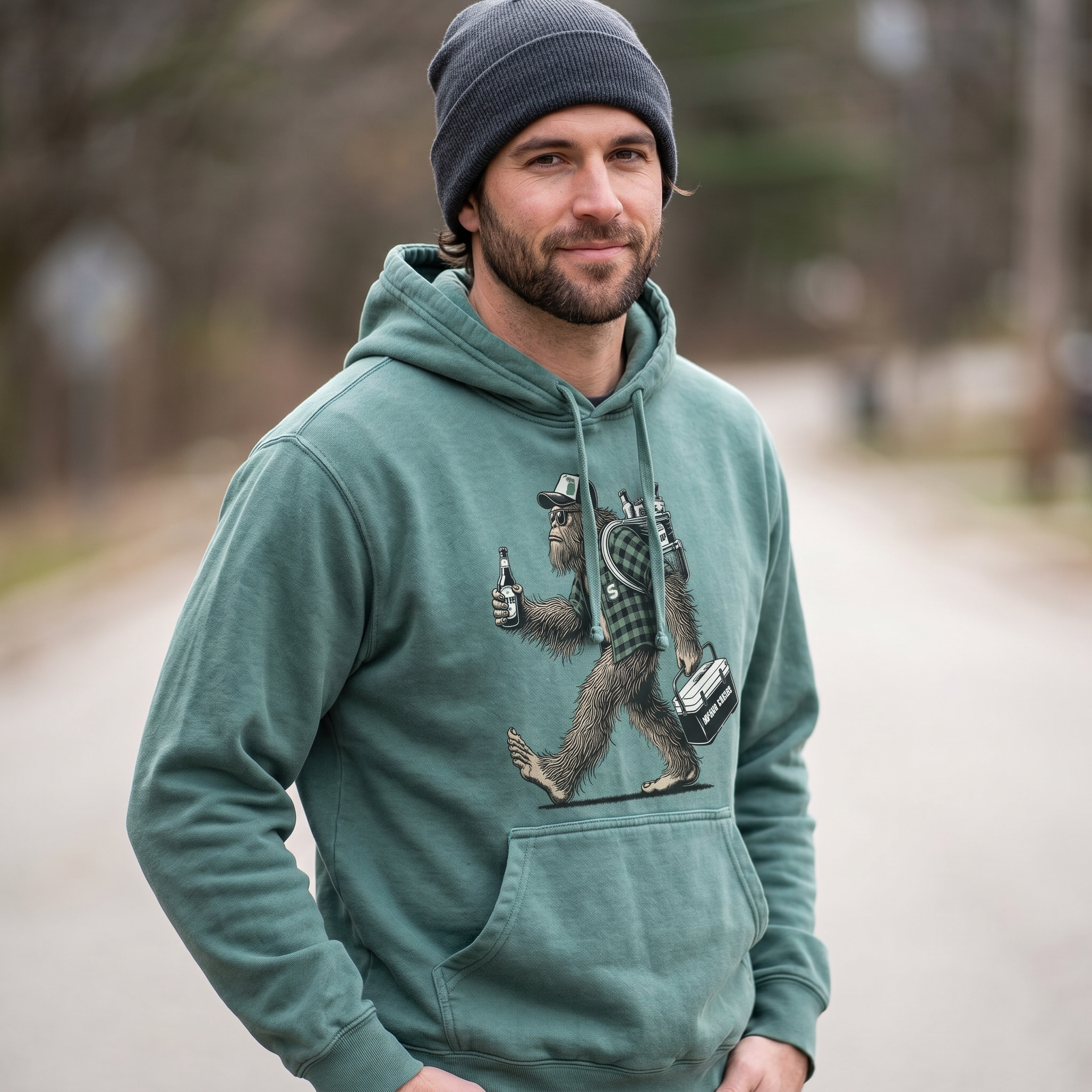 Bigfoot Michigan State Spartans Tailgate Hoodie
