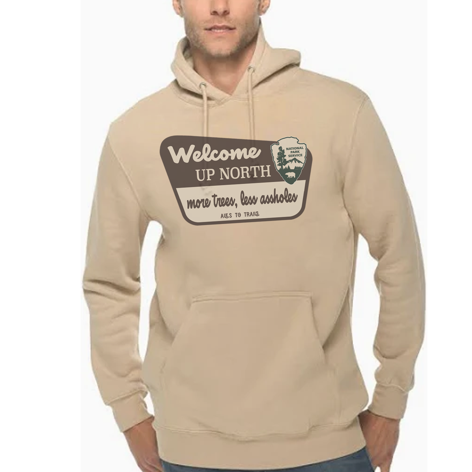 Welcome Up North Hoodie