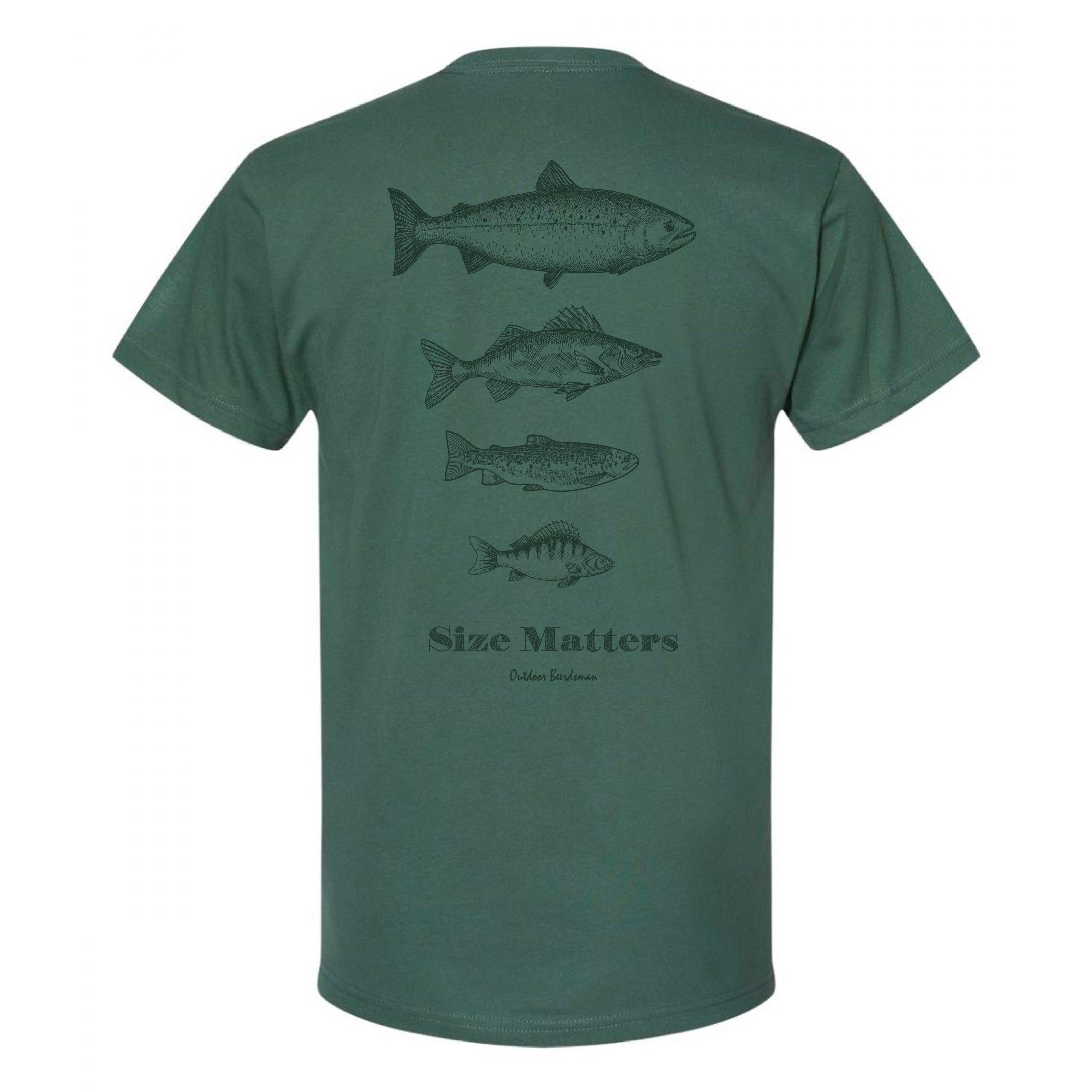 Size Matters T-Shirt - Ales to Trails