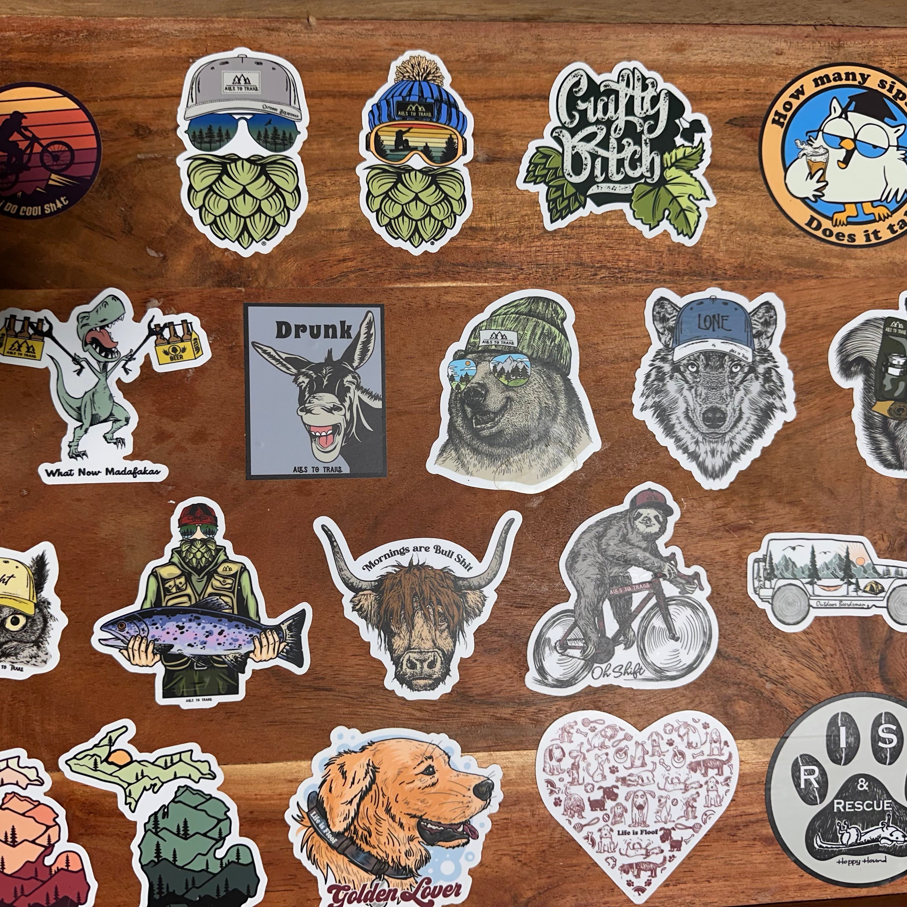 Stickers - Ales to Trails