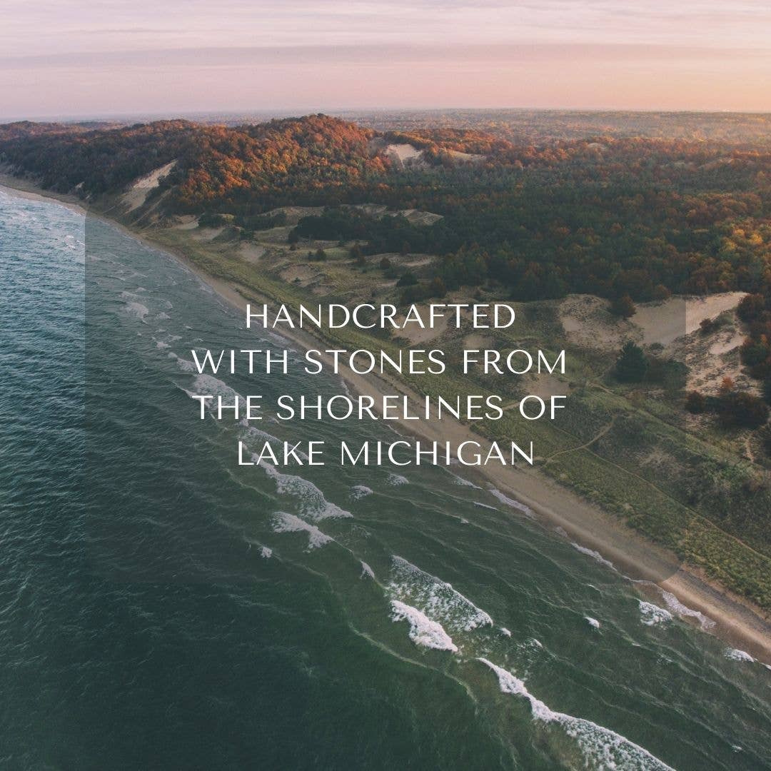 Lake Michigan Stones + Tiger's Eye