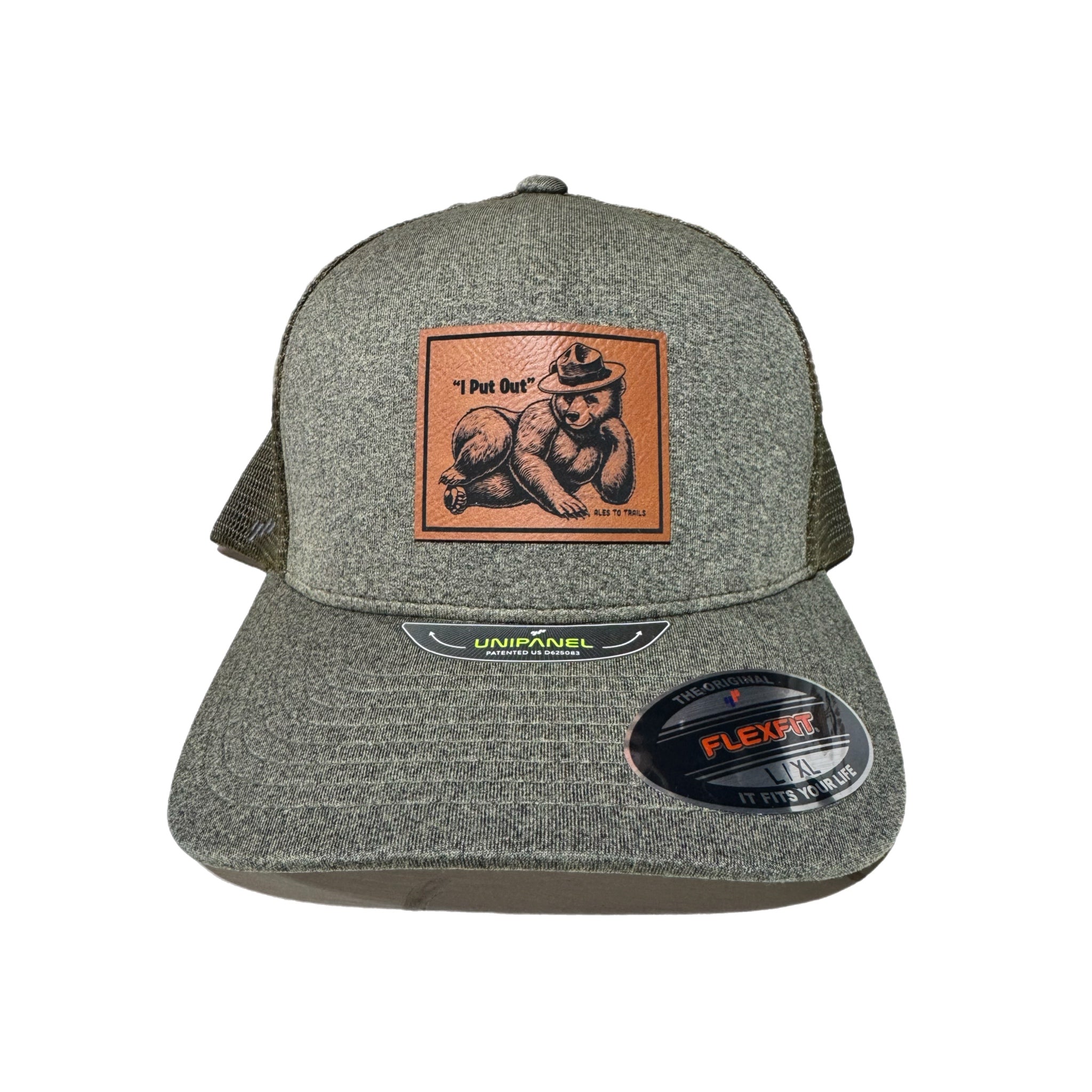 I Put Out Leather Patch Flex Fit Hat