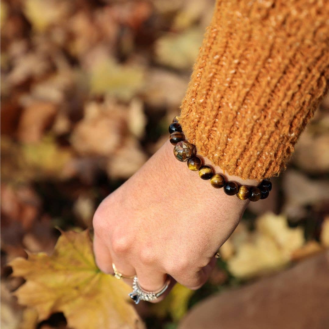 Lake Michigan Stones + Tiger's Eye