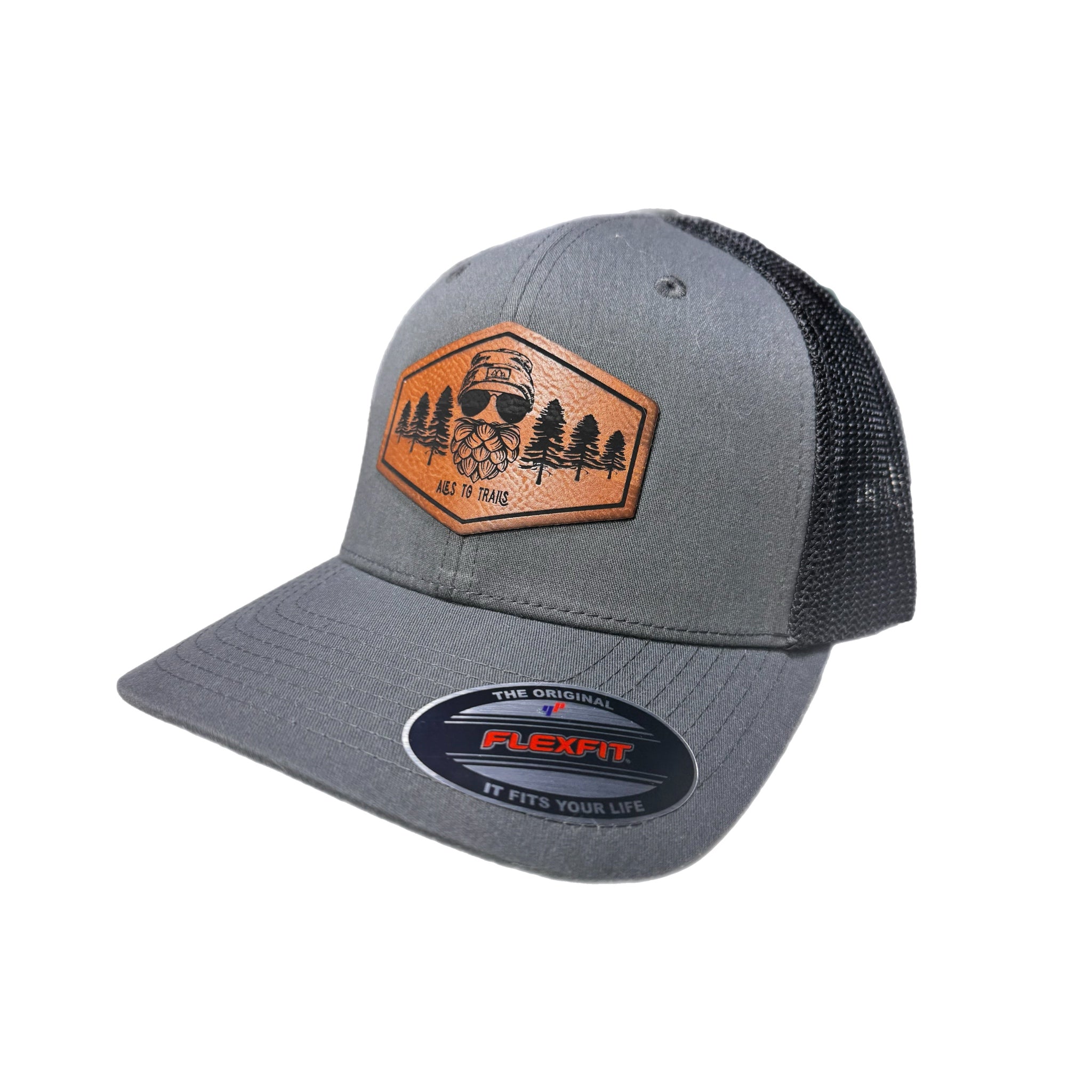 Ale To Trails Beer Hiker Flex Fit Trucker Hat