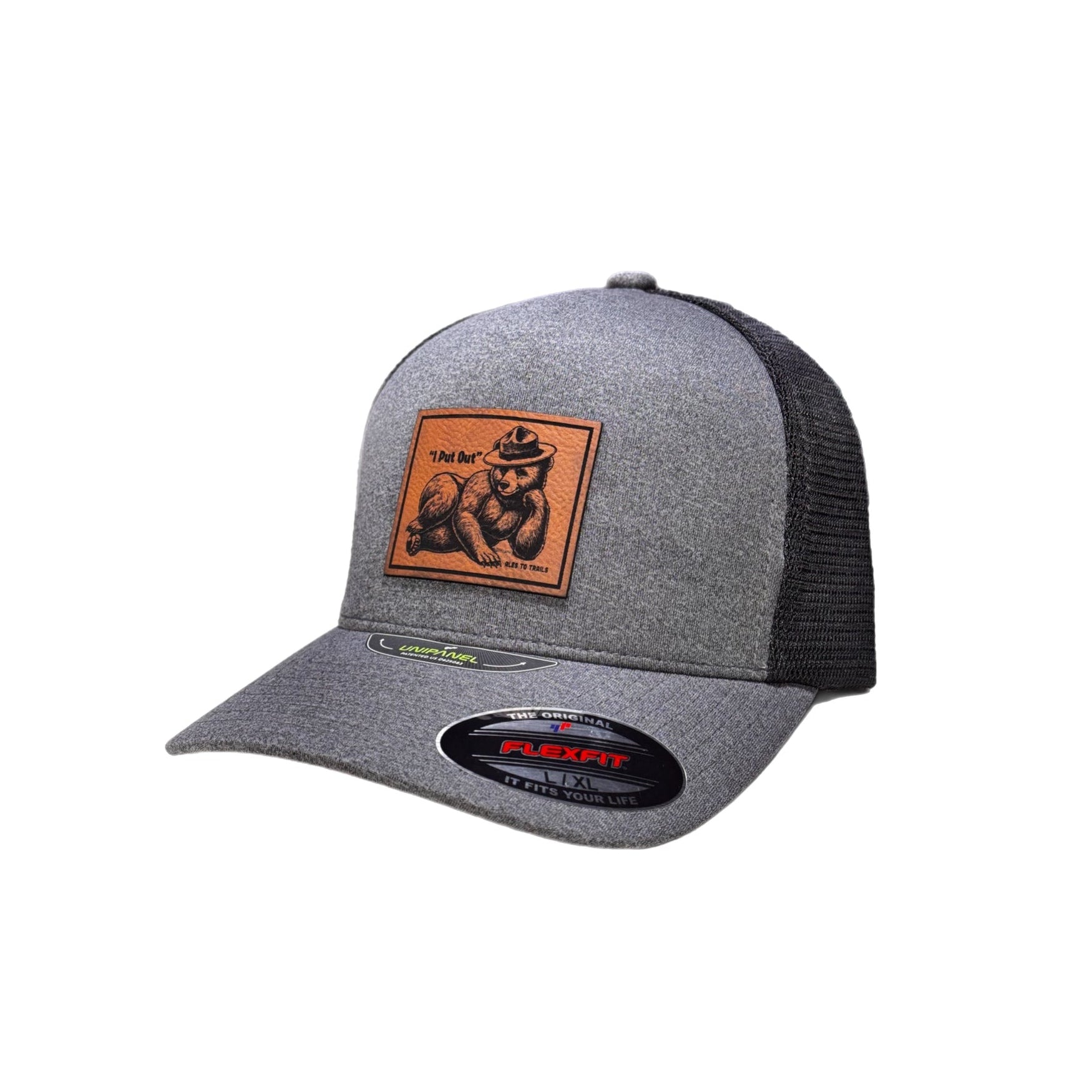 I Put Out Leather Patch Flex Fit Hat
