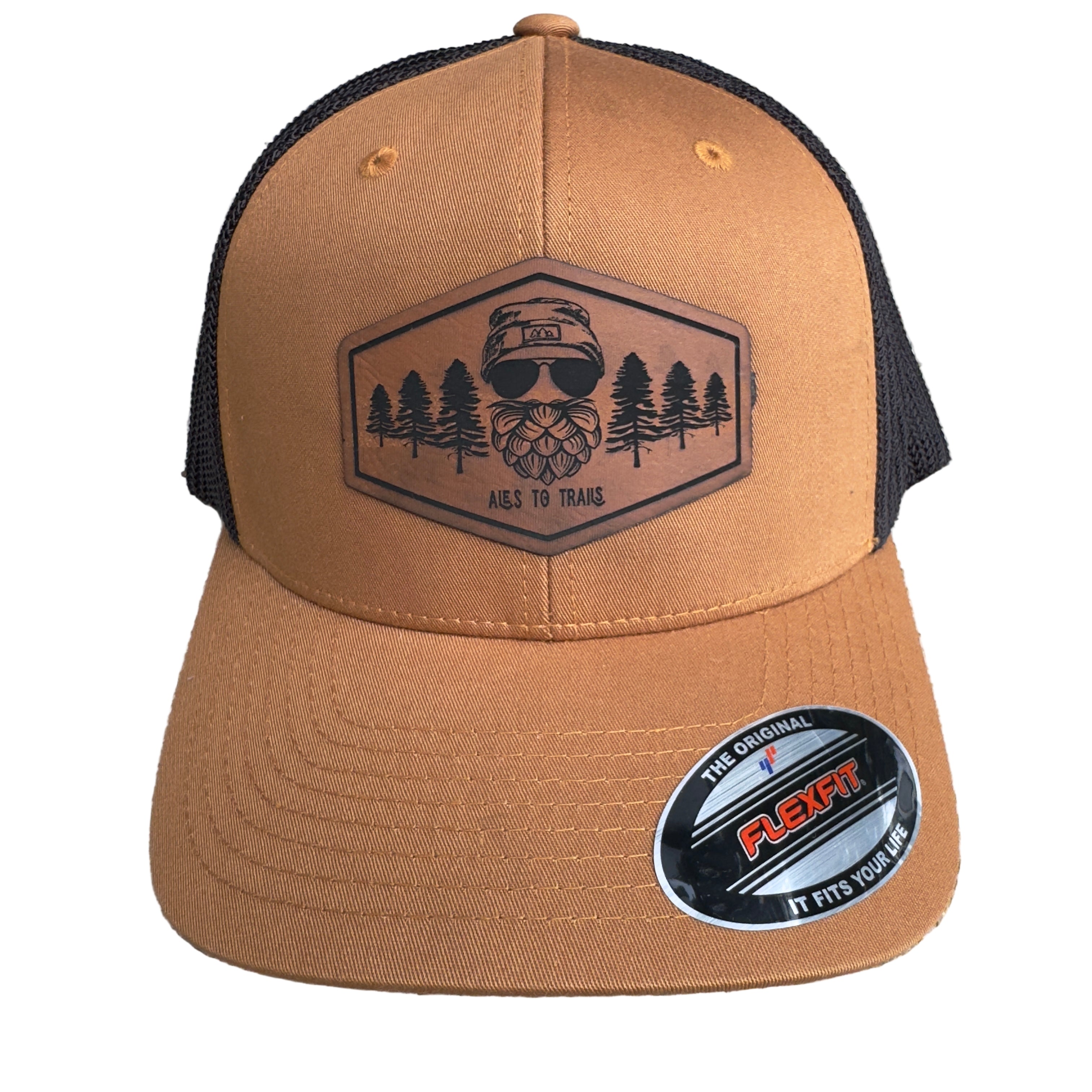 Ale To Trails Beer Hiker Flex Fit Trucker Hat