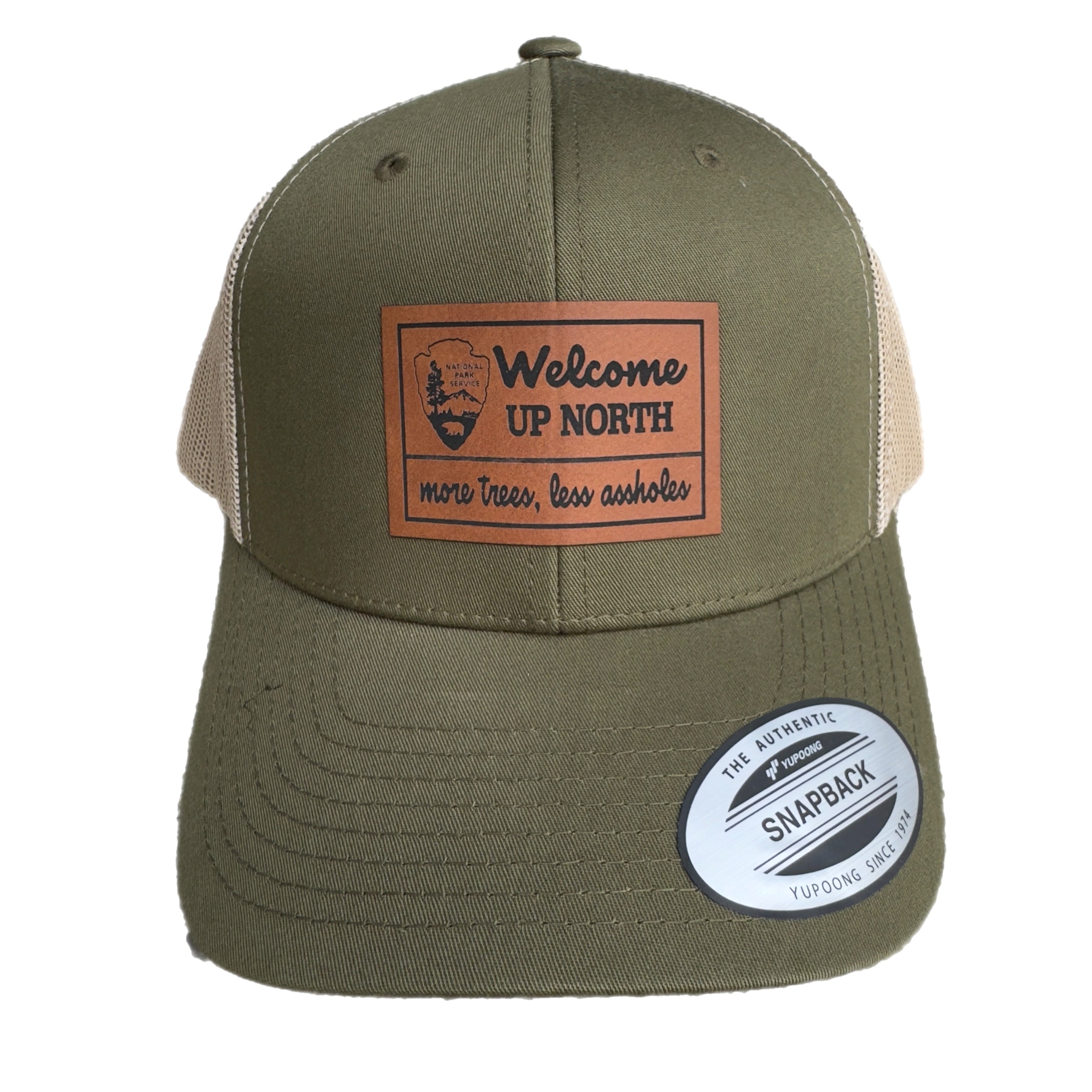 Welcome Up North Snapback Hat