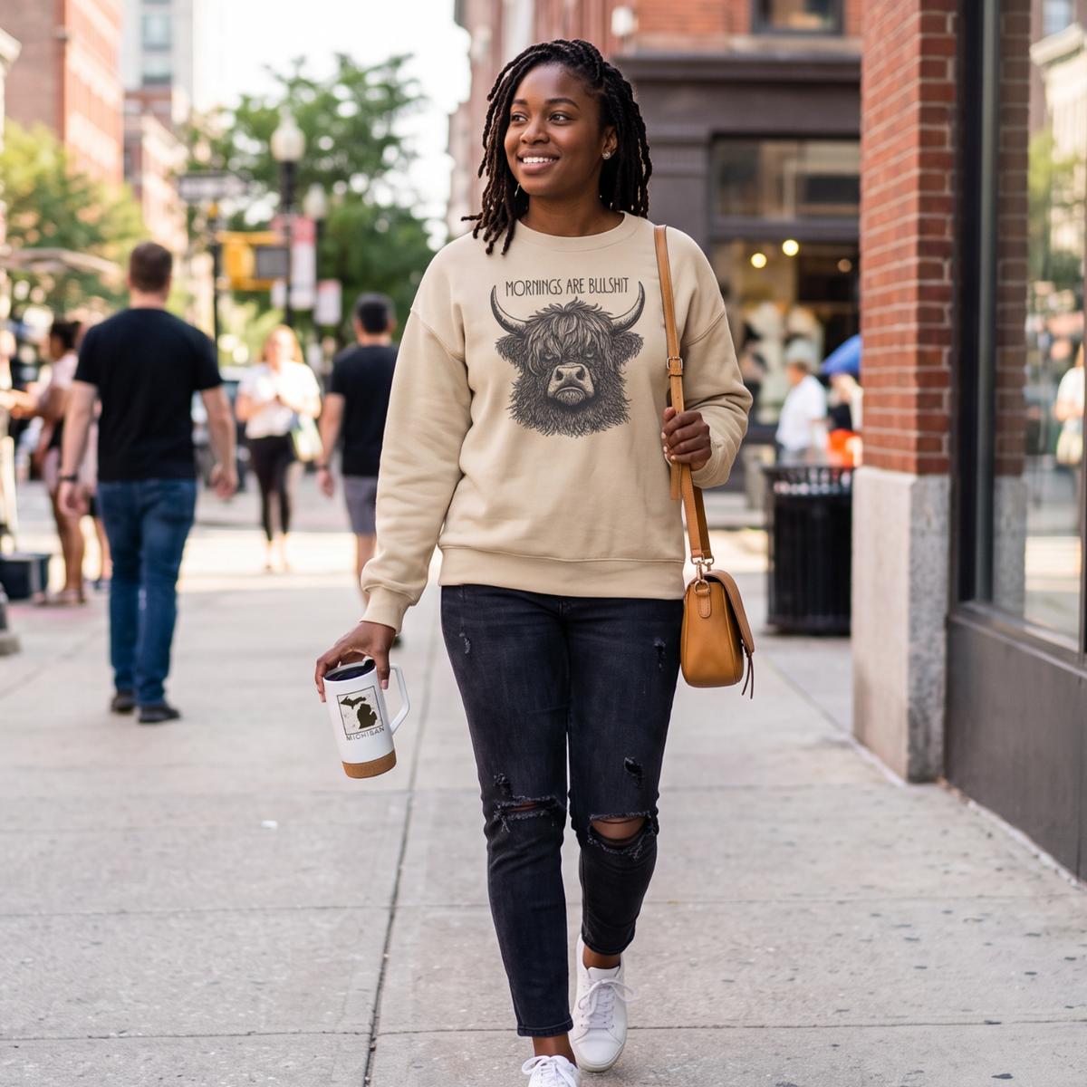 Mornings are Bullshit Sweatshirt