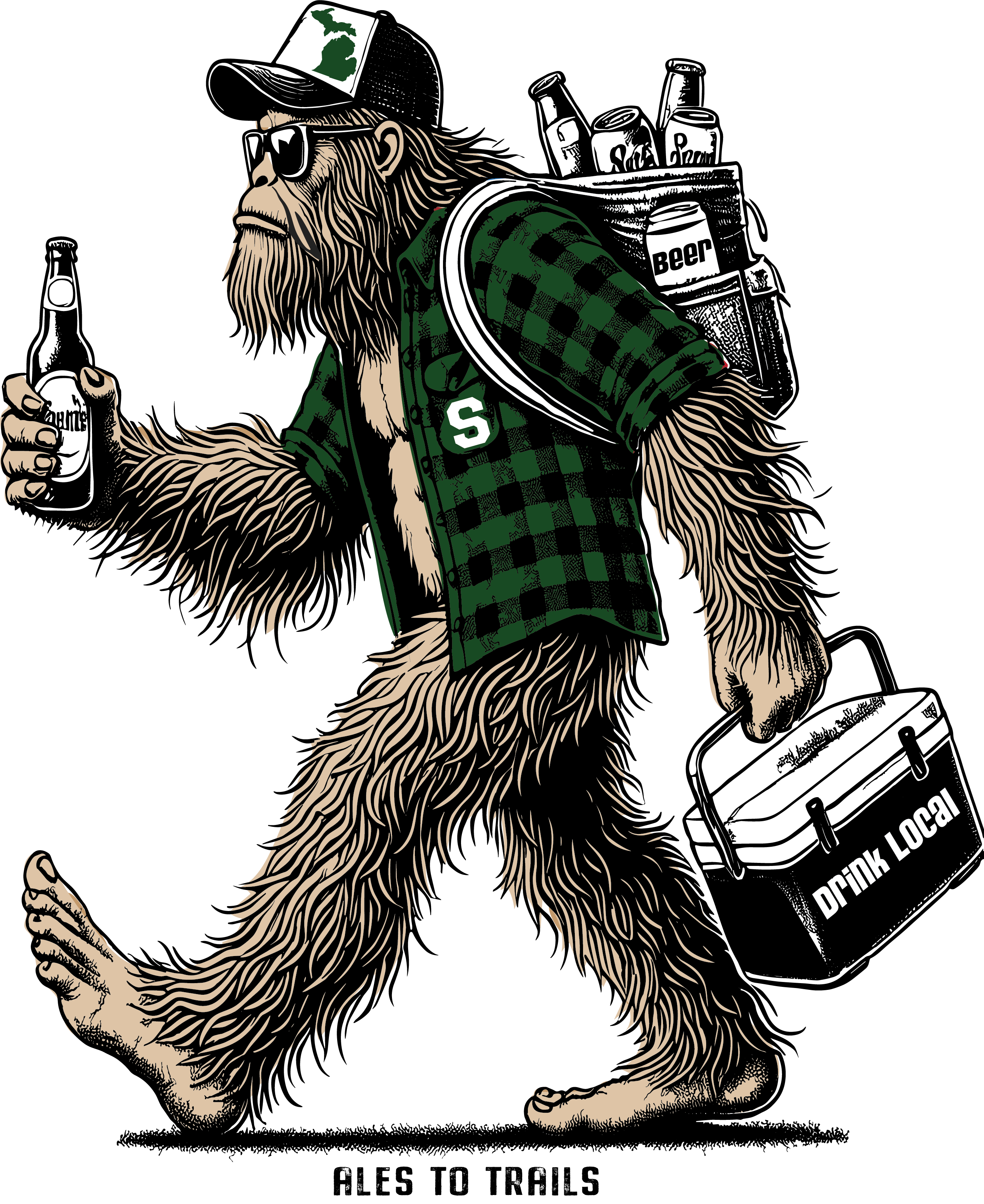 Bigfoot Spartan Decal
