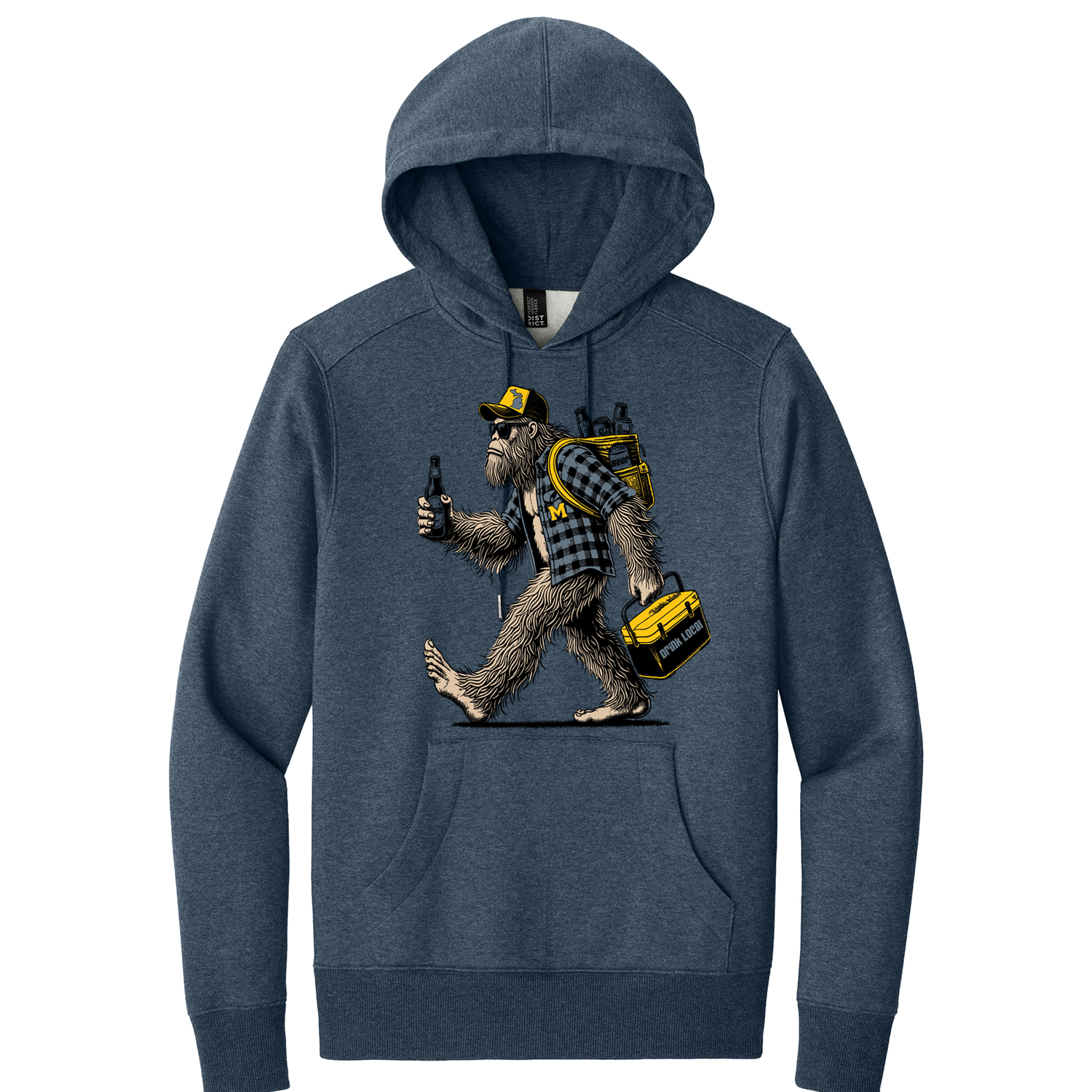 Bigfoot Michigan Wolverine Tailgate Hoodie