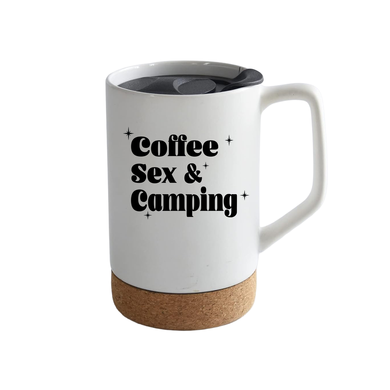 Coffee Sex & Camping 17 oz Coffee Mug