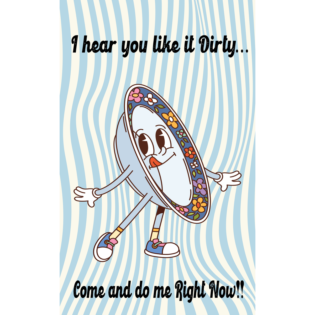Come do Me Now Dish Towel
