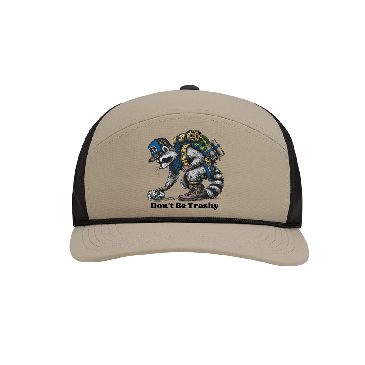 Dont be Trashy Braxton cap Cap in tan