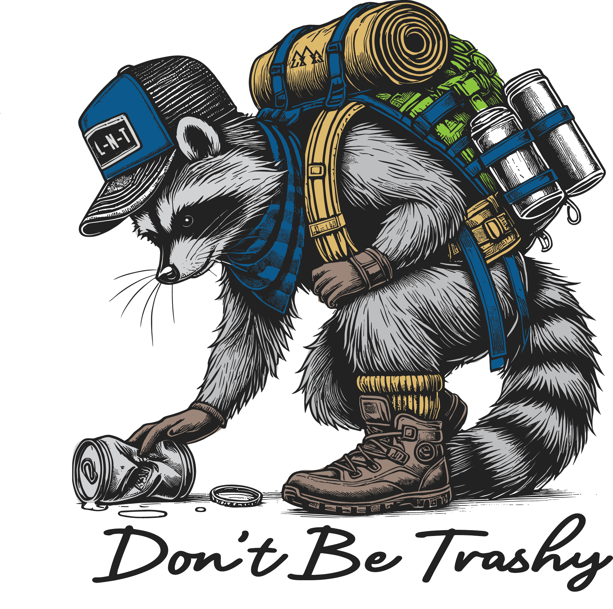 Dont be Trashy Umpqua Gramps Cap