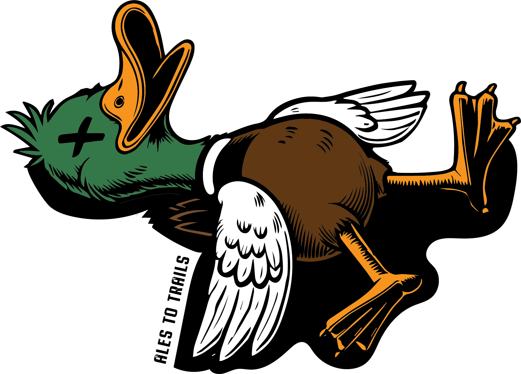 Duck Duck Boom Camo Trucker