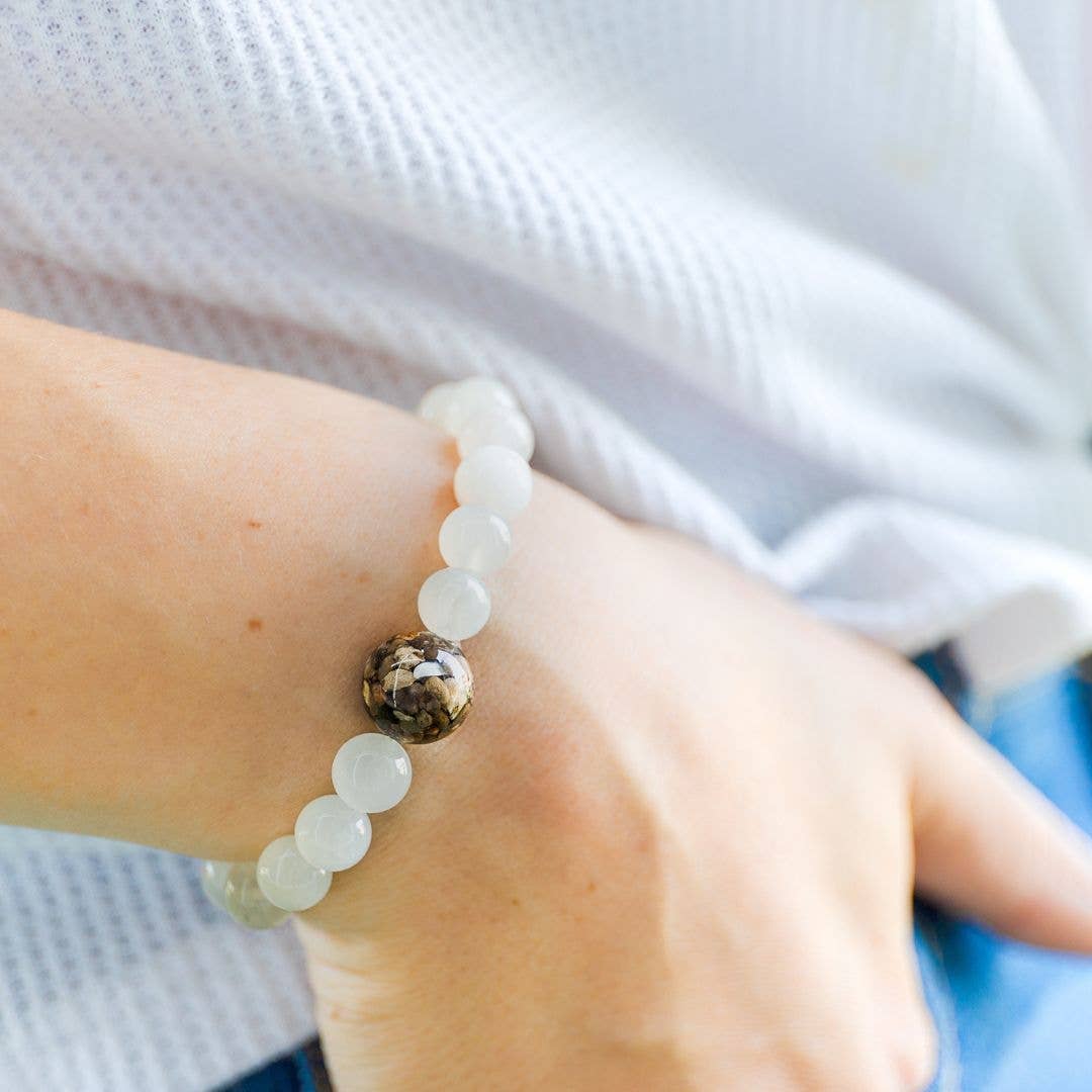 Lake Michigan Stones + Moonstone