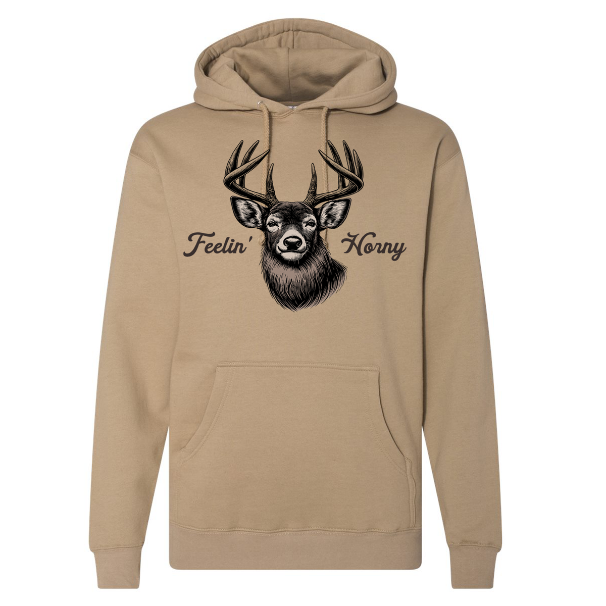 Feelin’ Horny Buck Hoodie