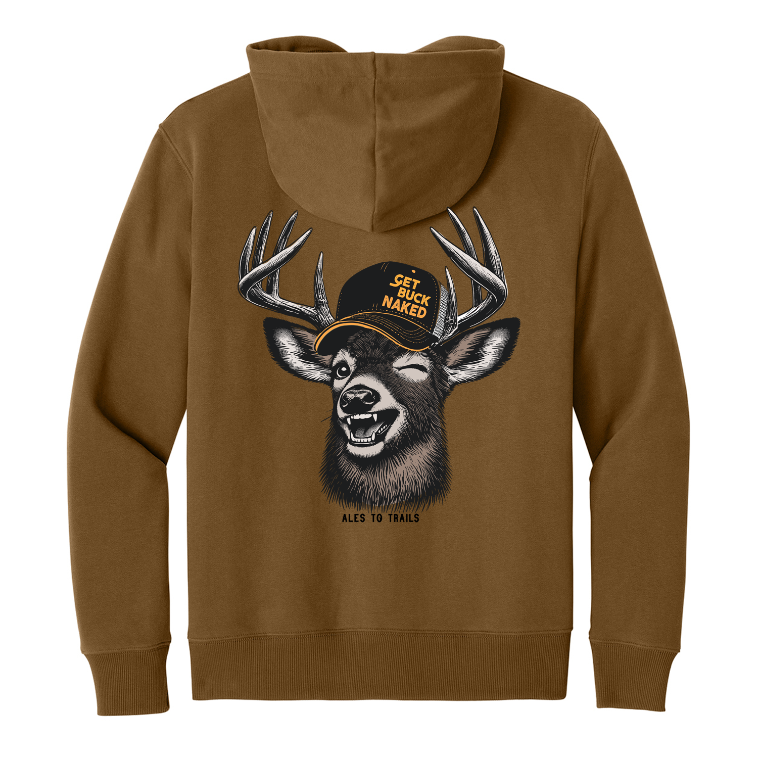 Buck Naked Deer Hunting Hoodie