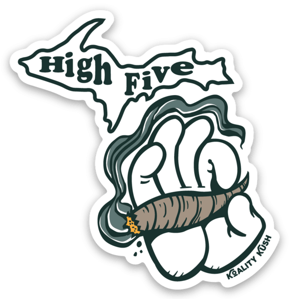 High Five Decal - Ales to Trails