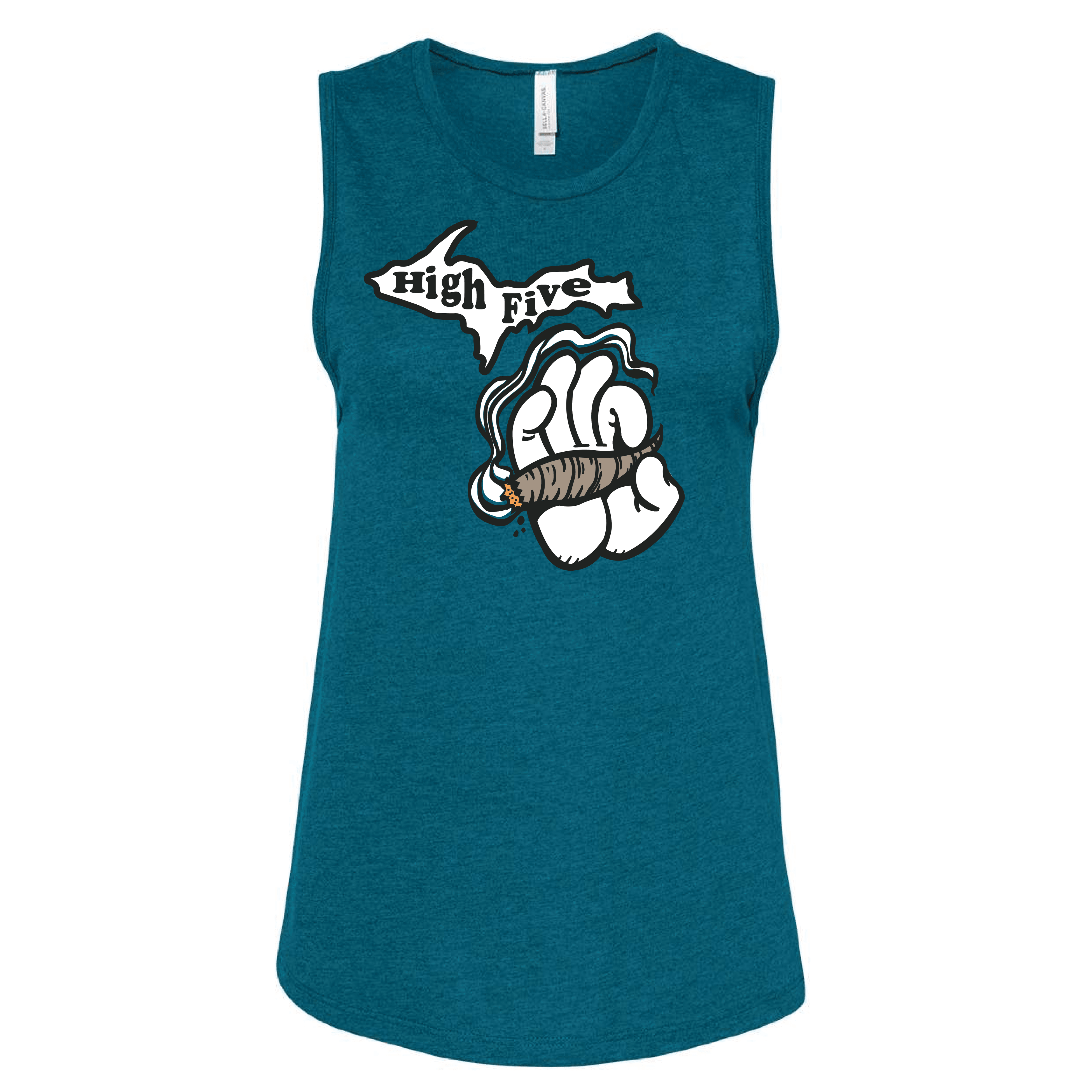 High Five Muscle Tank - Ales to Trails