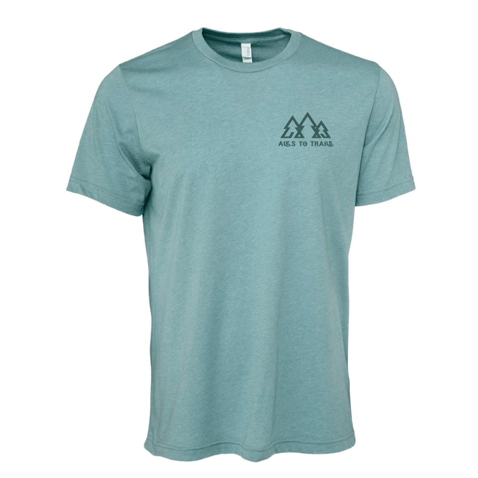 Men's Outdoor & Brewery Tees - Perfect for Hiking, Camping and Drinking  🍺-Ales to Trails