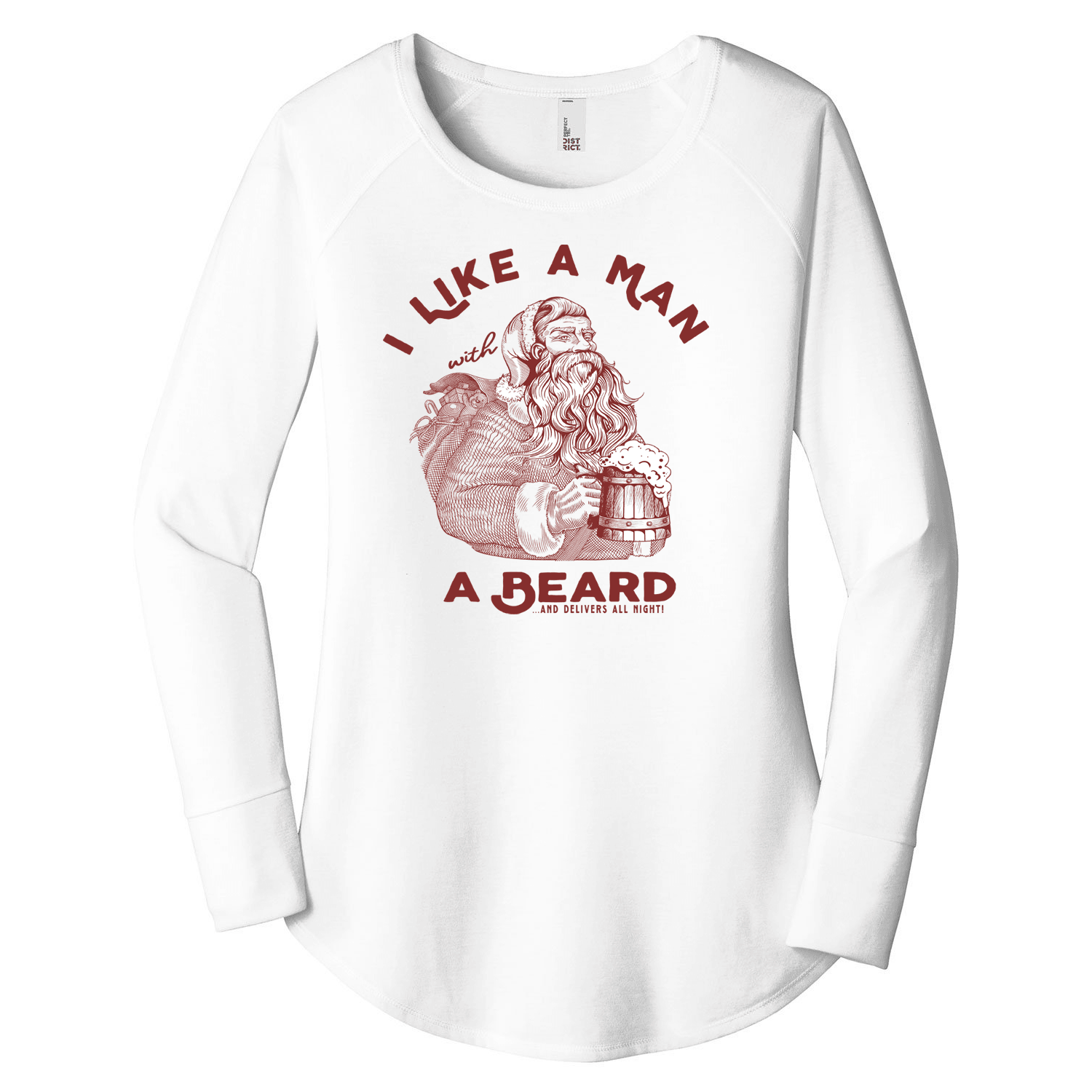 I Like Men with Beards Long Sleeve - Ales to Trails