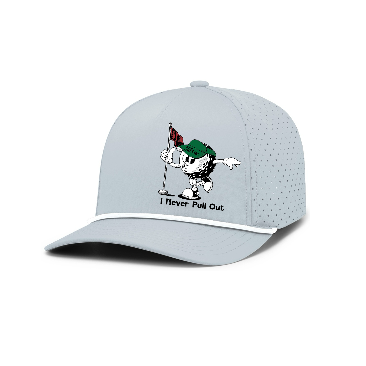 I Never Pull Out Golfer Hat