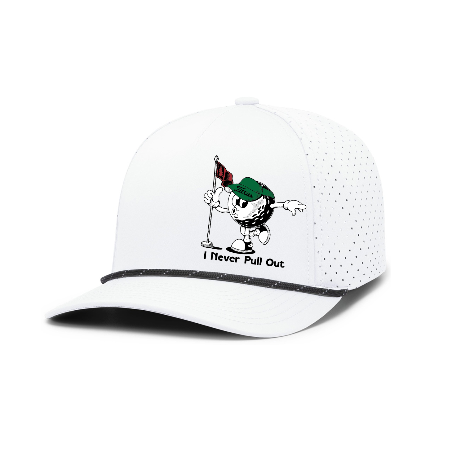 I Never Pull Out Golfer Hat