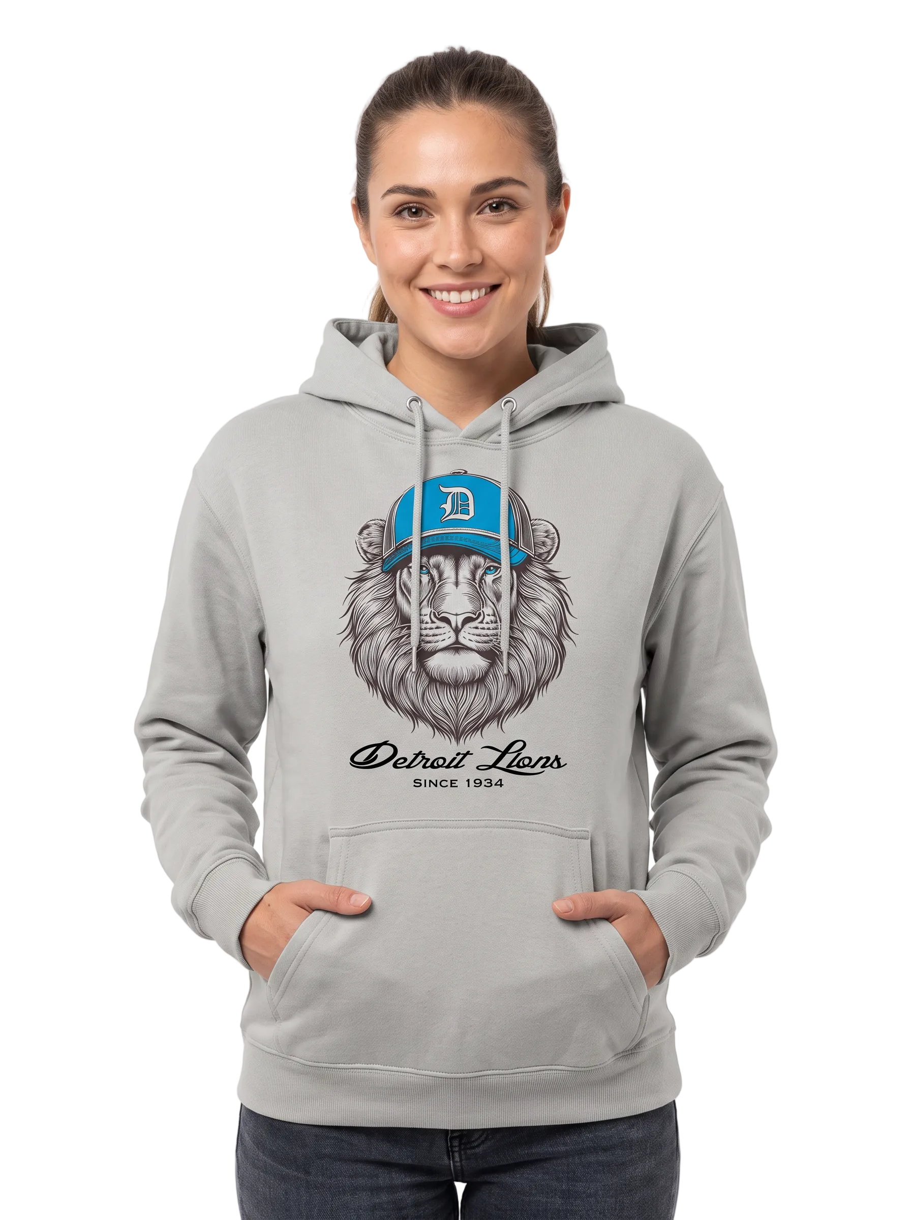 Detroit Grit Football Hoodie – Built on Grit