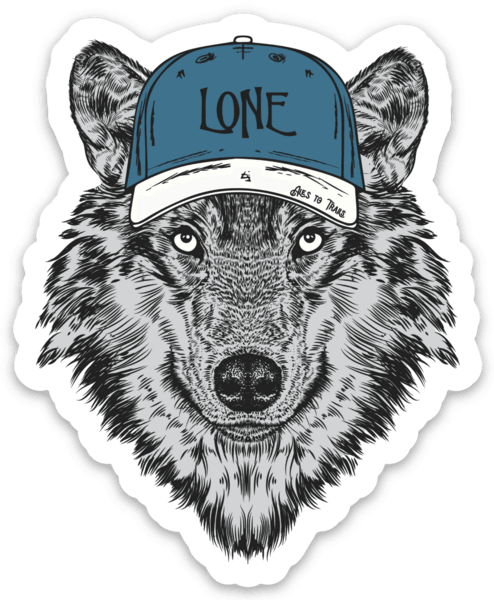 Lone Wolf Decal - Ales to Trails
