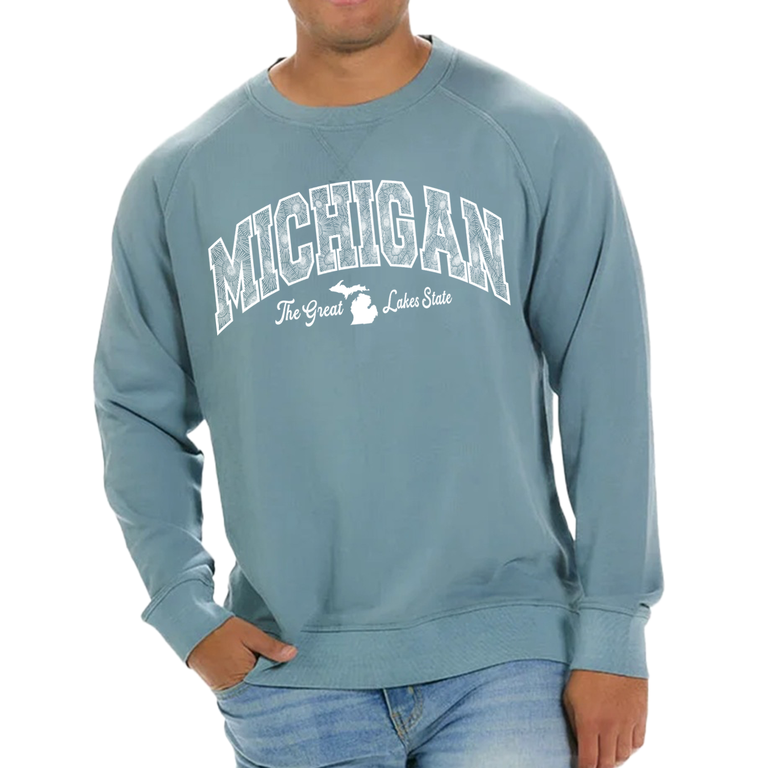 Michigan Petoskey Stone Sweatshirt
