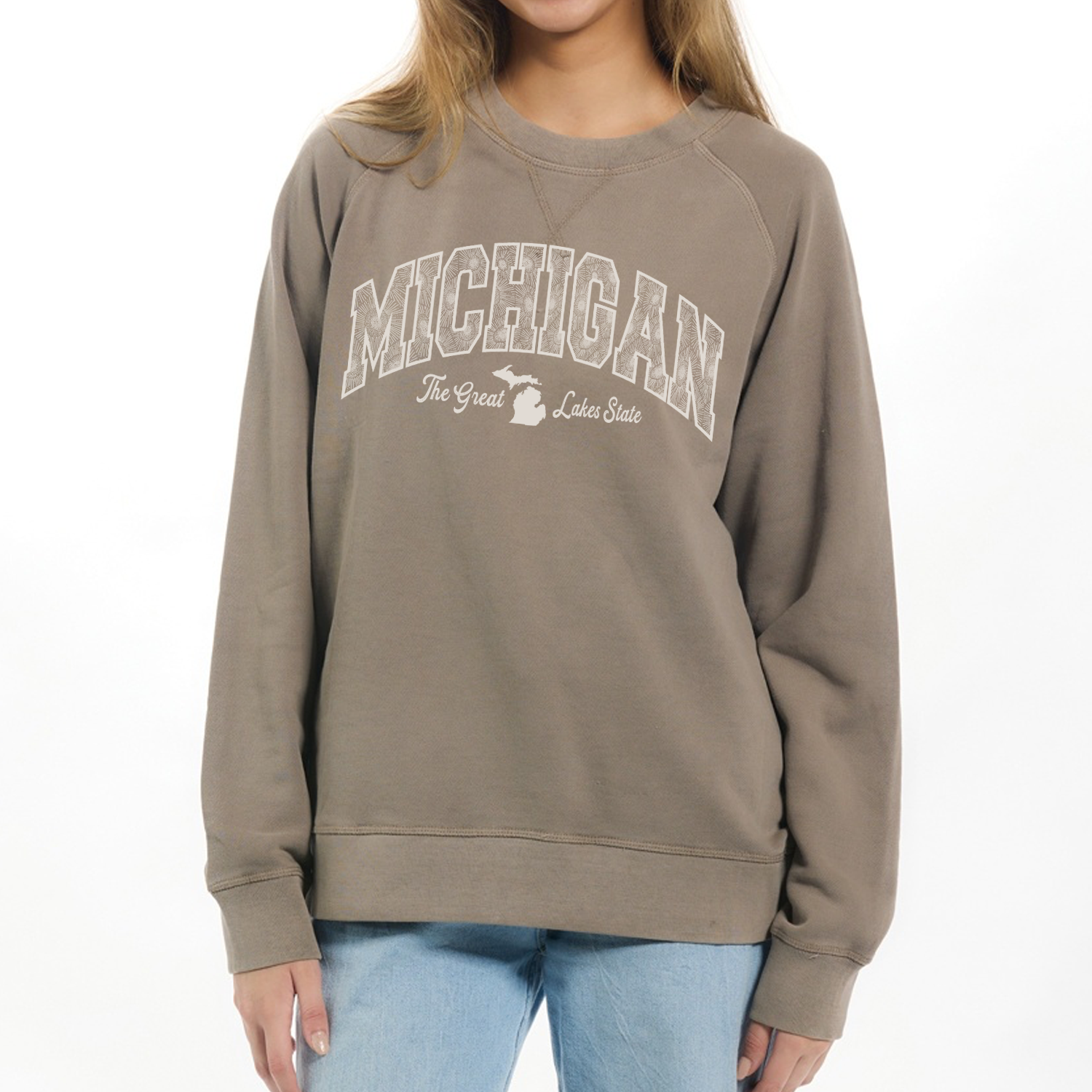 Michigan Petoskey Stone Sweatshirt