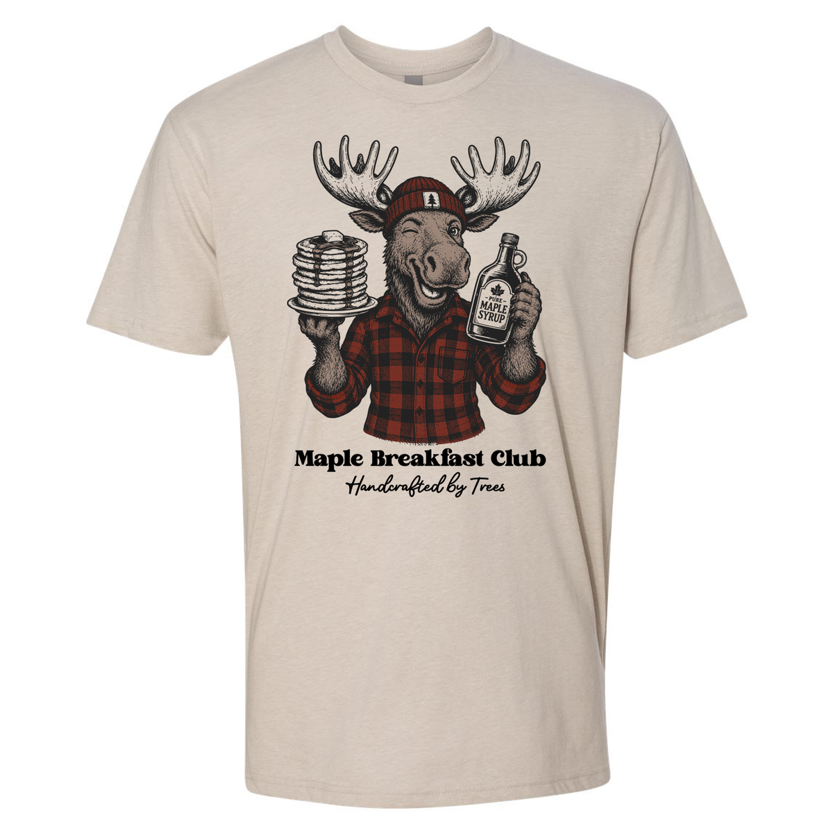 Maple Breakfast Club Moose T-Shirt