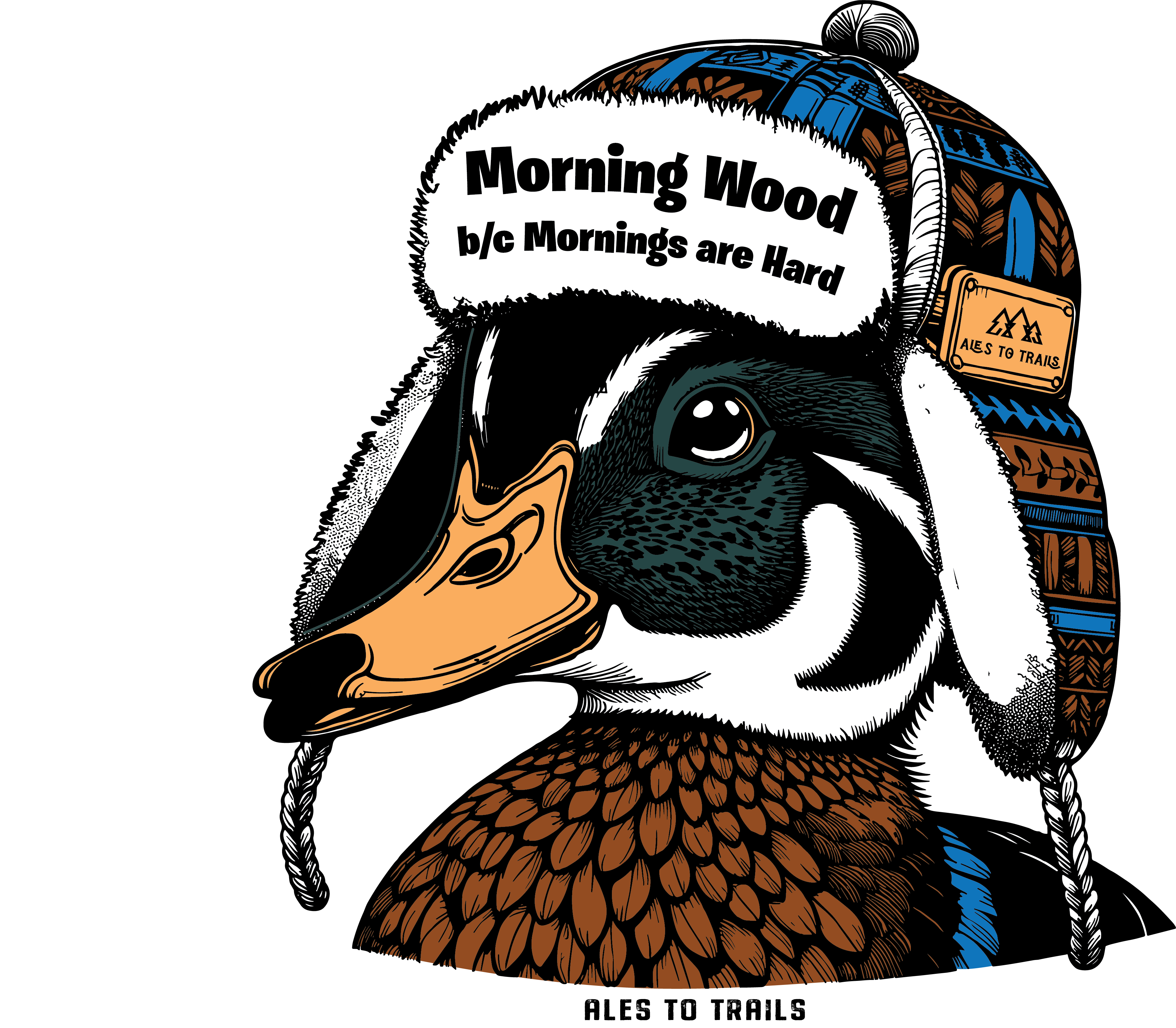Morning Wood Decal