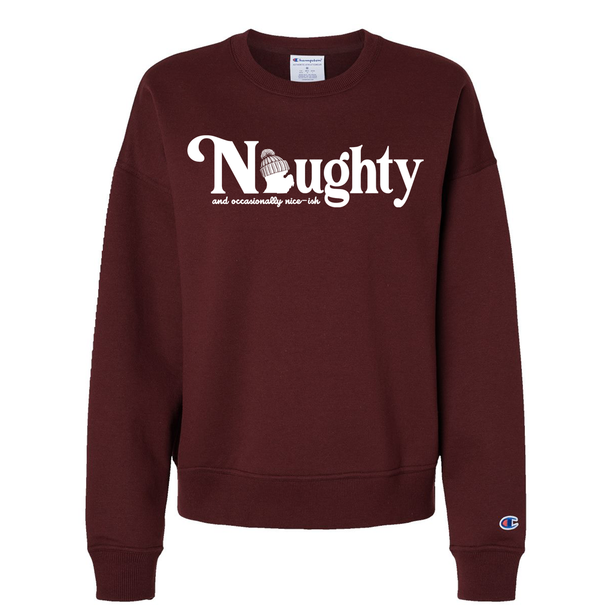 Michigan Holiday Naughty Sweatshirt
