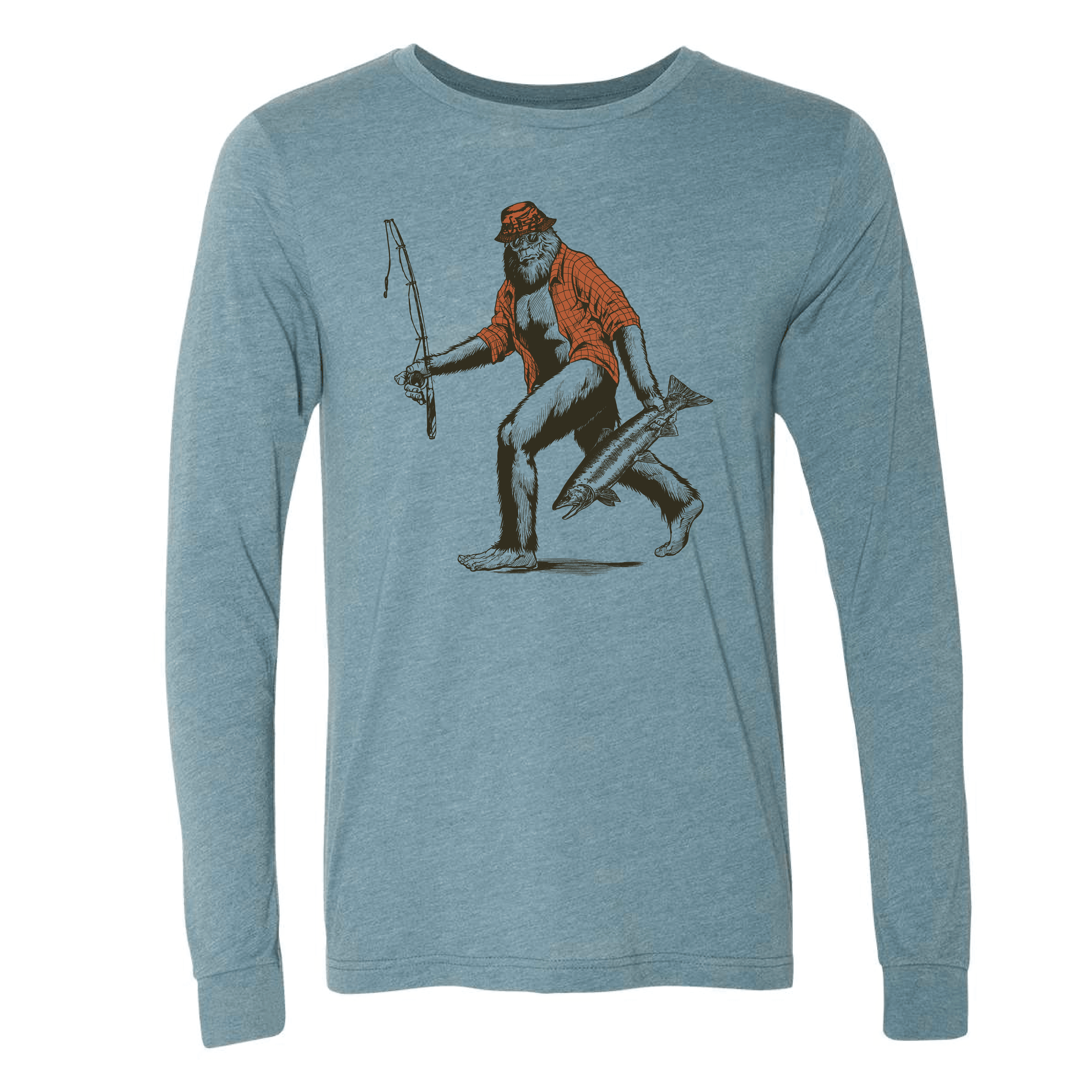 Sasquatch Fishing Long Sleeve - Ales to Trails
