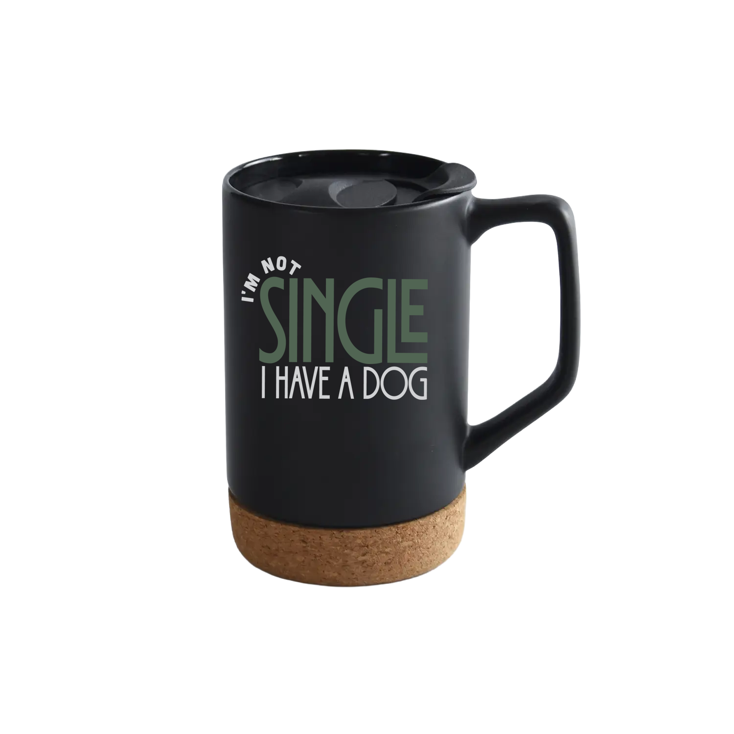 I'm Not Single I have a Dog Shirt Gift Box