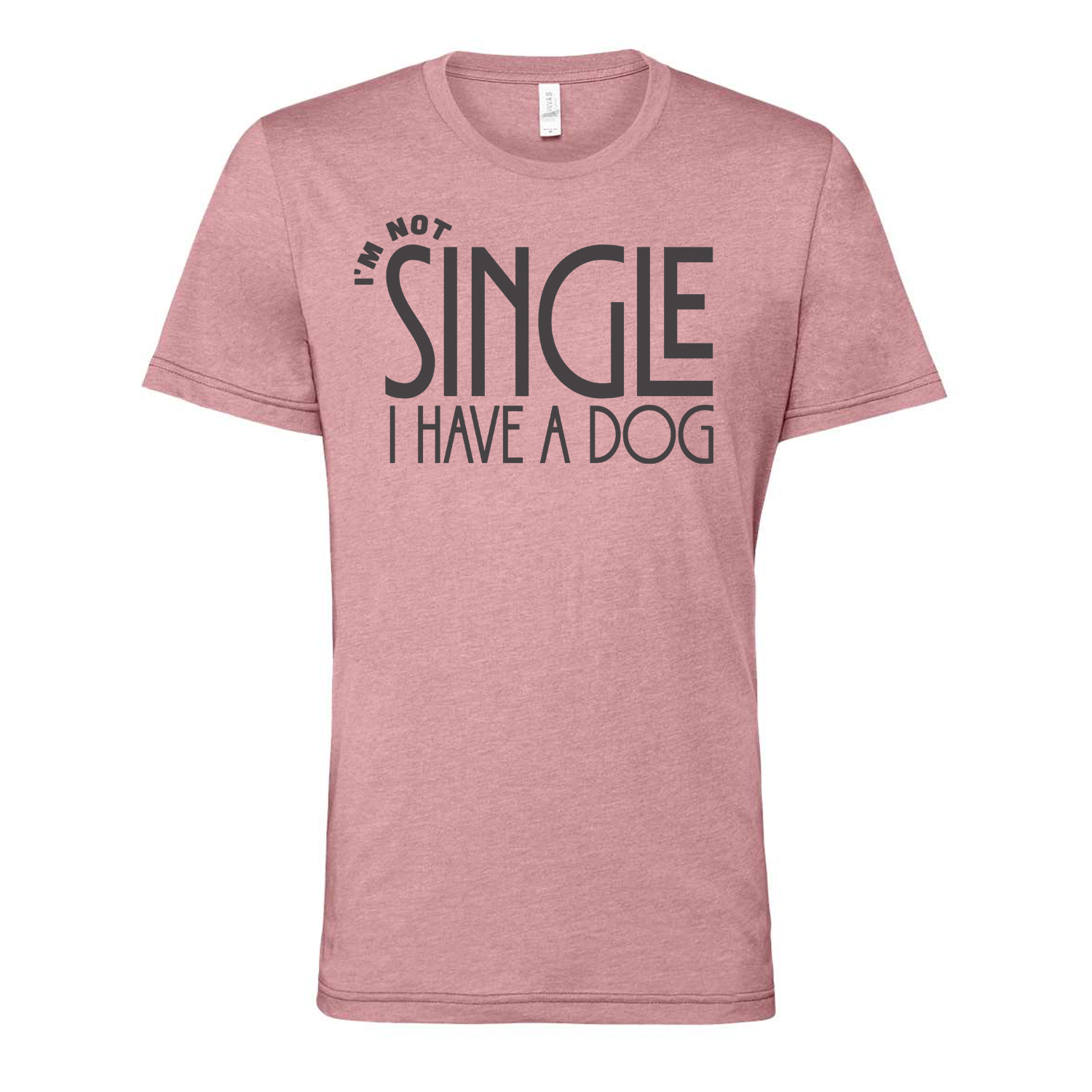 I'm Not Single I have a Dog Shirt Gift Box