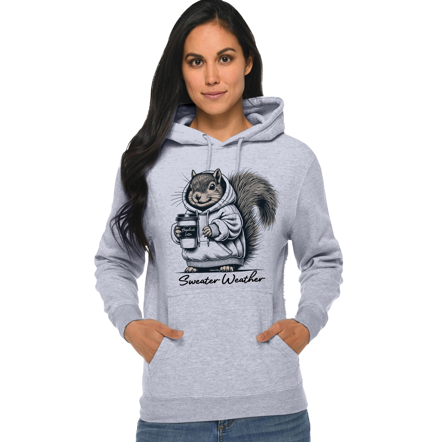 Sweater Weather Squirrell Hoodie