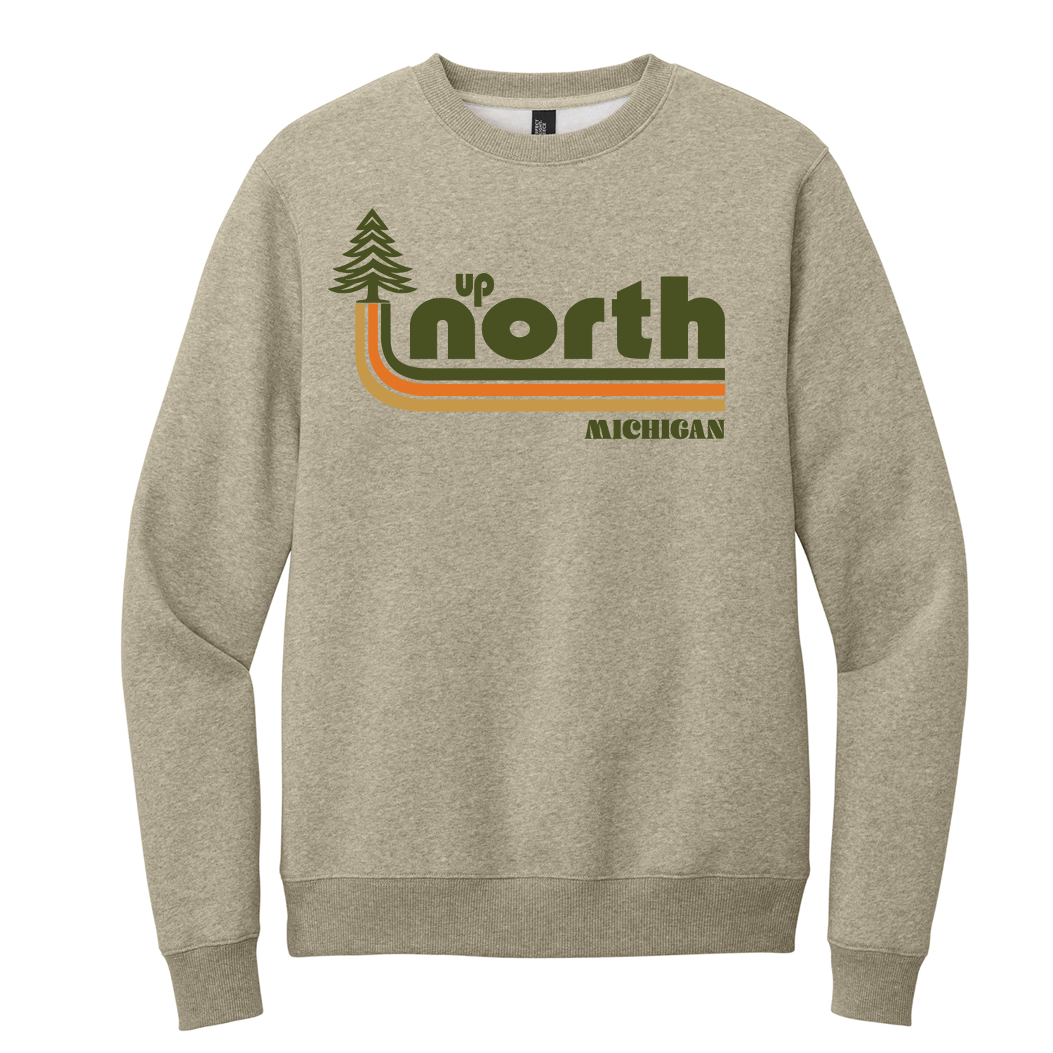 Up North Michigan Retro Sweatshirt