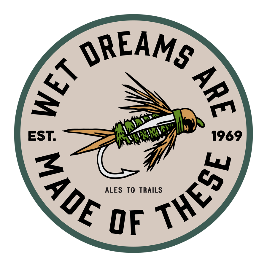 Wet Dreams Fishing Decal