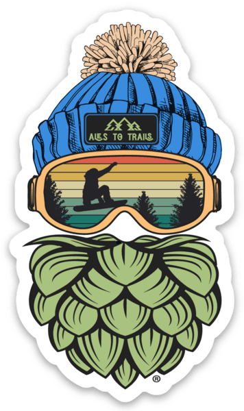 Winter Beerdsman Decal - Ales to Trails